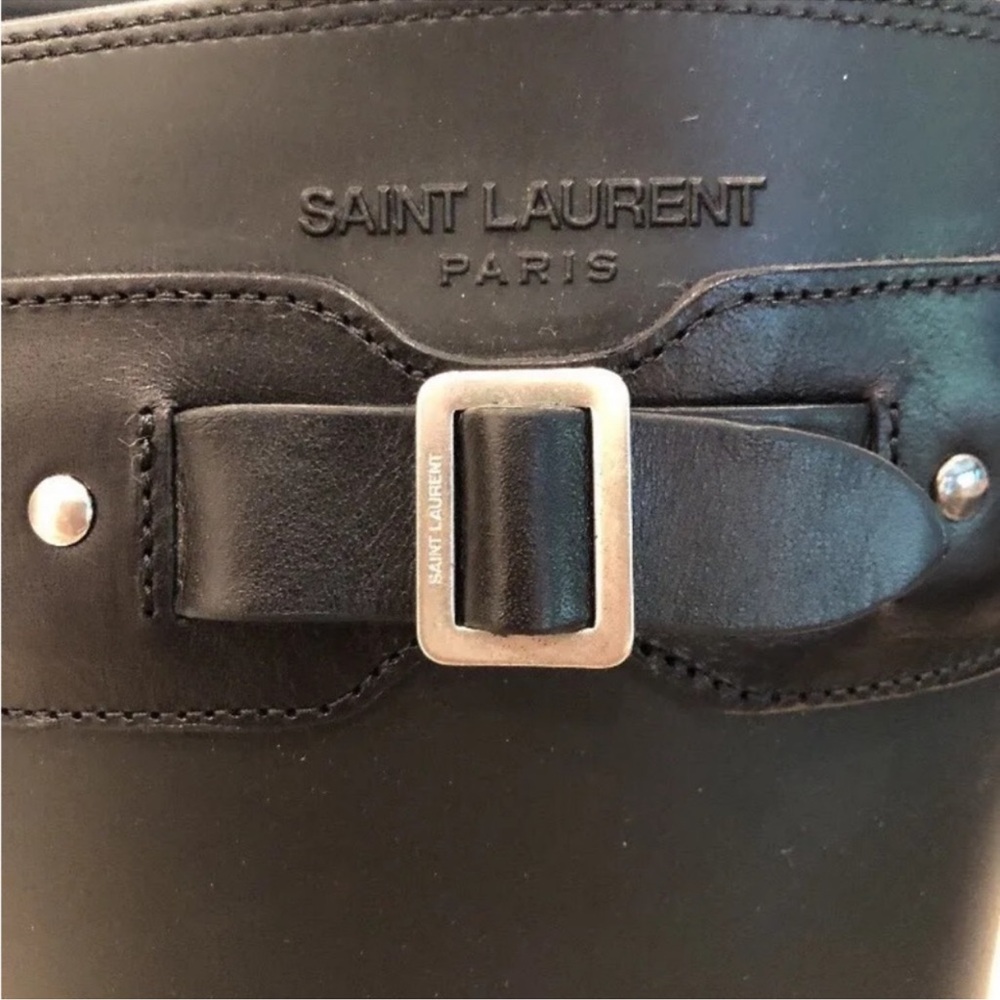 Saint Laurent Women's Rain Boots size 39 NIB - Picture 4 of 6